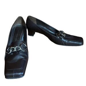 Antonio Melani brown leather loafers size 6.5